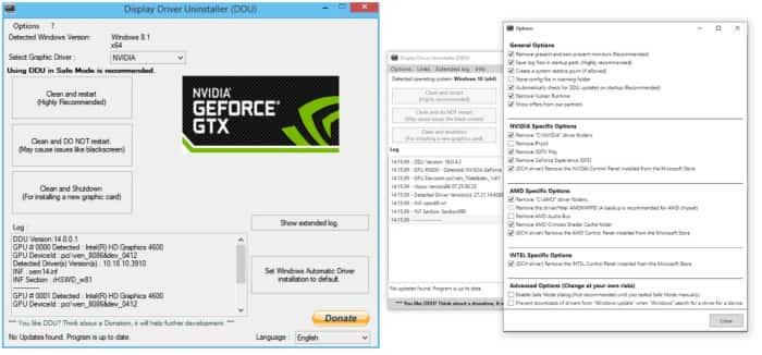Display Driver Uninstaller(DDU万能显卡卸载工具)v18.0.8.4绿色版