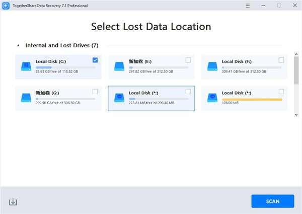 TogetherShare Data Recovery(数据恢复软件)绿色版 7.4官方版
